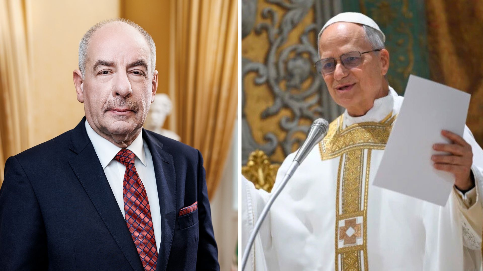 Áldás Magyarországra – XIV. Leó pápa levele a köztársasági elnöknek 1 XIV Leo papa es Sulyok Tamas