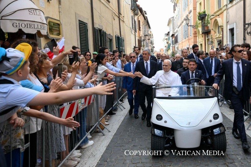 XIV. Leo papa szentmise Castel Gandolfoban 2