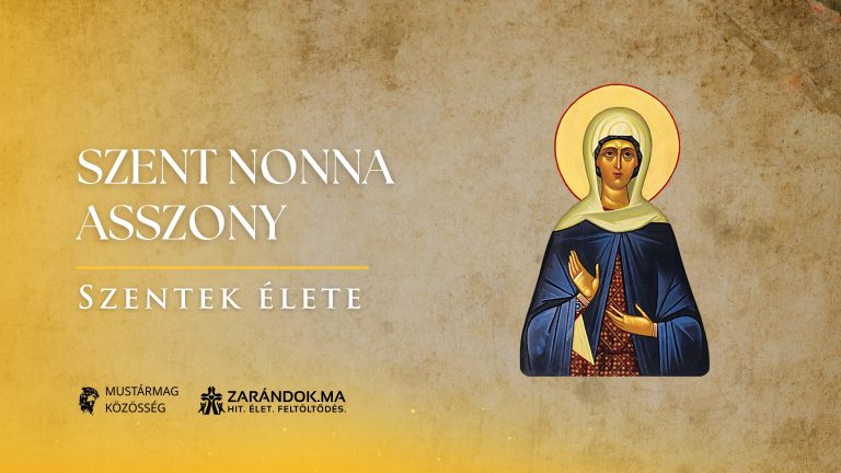 Szent Nonna asszony: Az imádságban élő anya, aki szenteket nevelt – Szentek élete 1 Szent Nonna asszony: Az imádságban élő anya, aki szenteket nevelt – Szentek élete