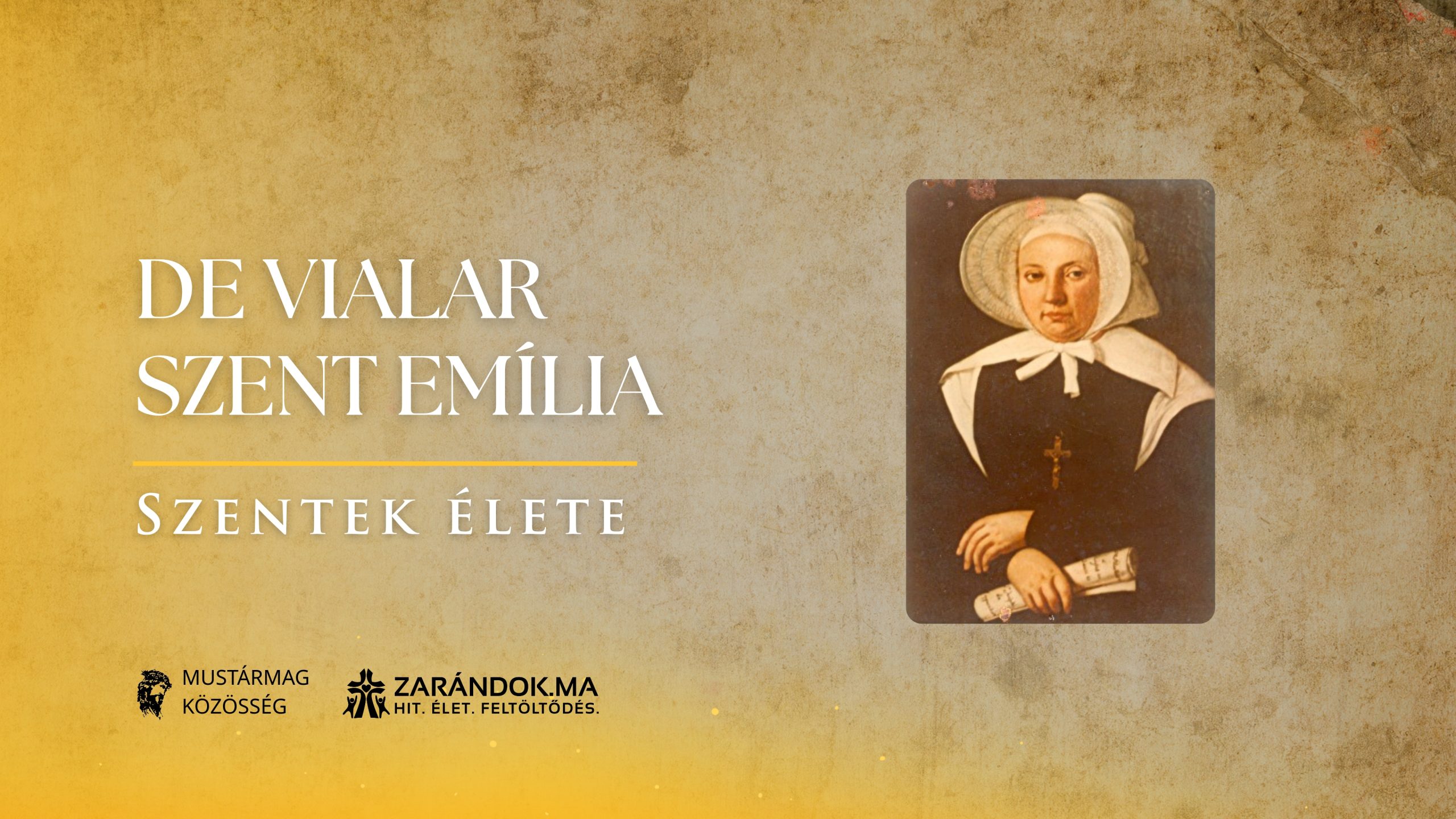 Szentek elete 08.24 De Vialar Szent Emilia scaled