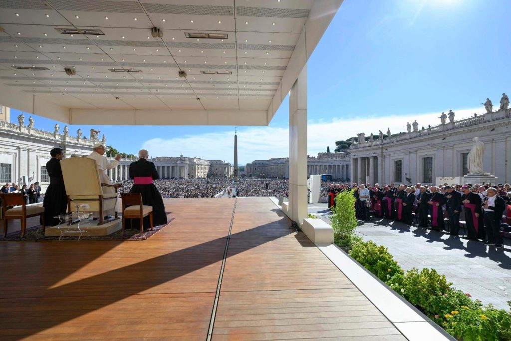 Leó pápa jubileumi katekézise az intuíció adományáról, mely a reménység egyik képessége 2 555732080 1383870227080415 1217653956585576806 n