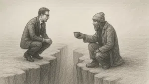 A szakadék két széle…