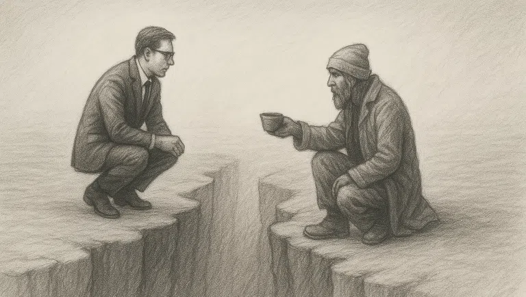 A szakadék két széle…