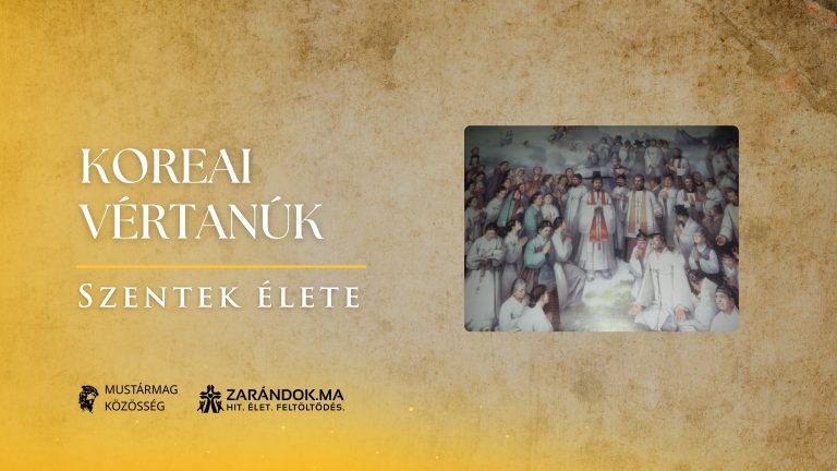 Koreai vértanúk a 19. században - Szentek élete 4 Koreai vértanúk a 19. században – Szentek élete