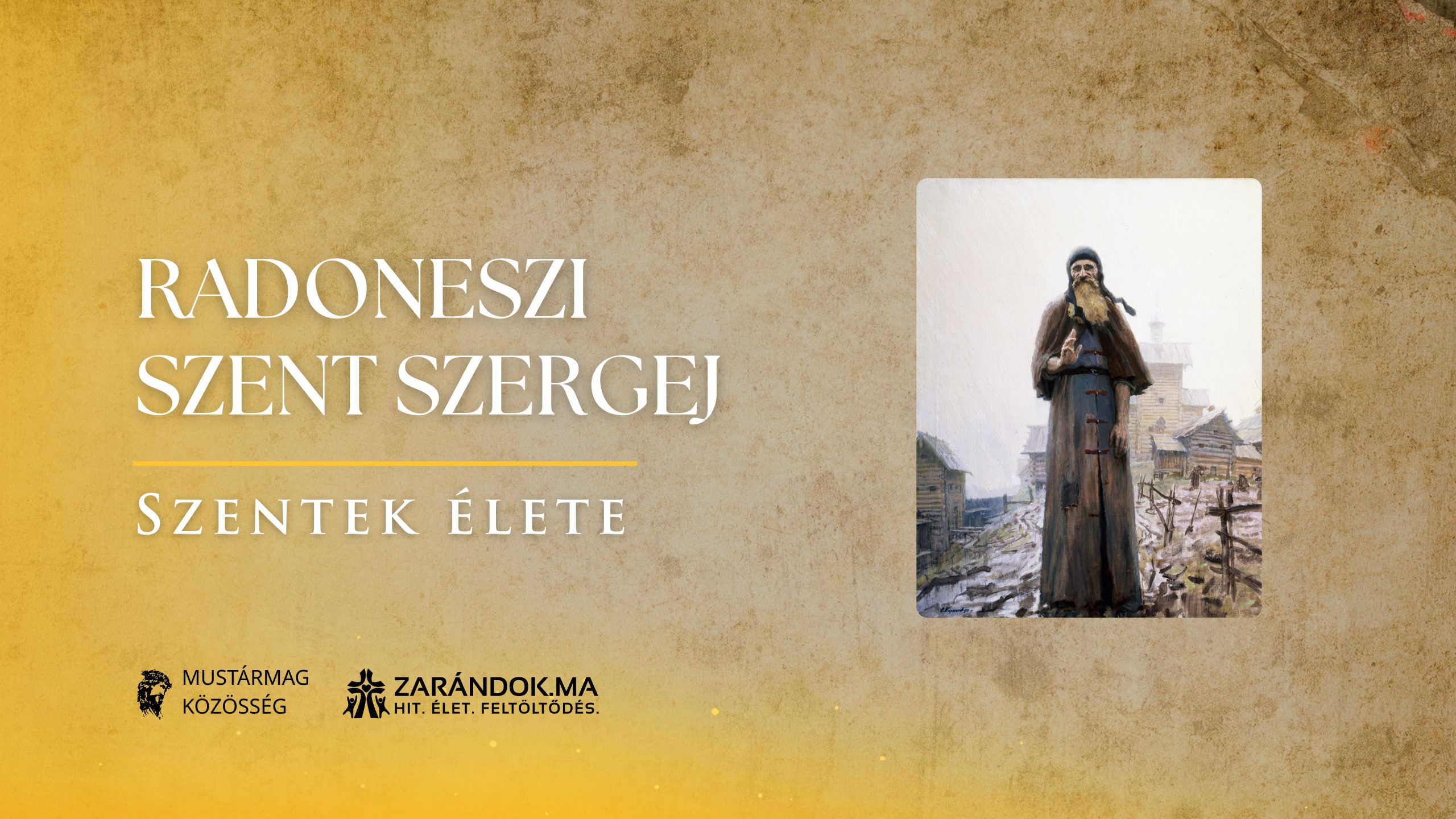 Szentek elete 09.25 Radoneszi Szent Szergej scaled