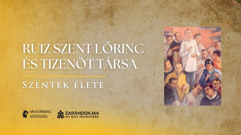 Ruiz Szent Lőrinc és tizenöt társa: japán vértanúk - Szentek élete 4 Ruiz Szent Lőrinc és tizenöt társa: japán vértanúk – Szentek élete