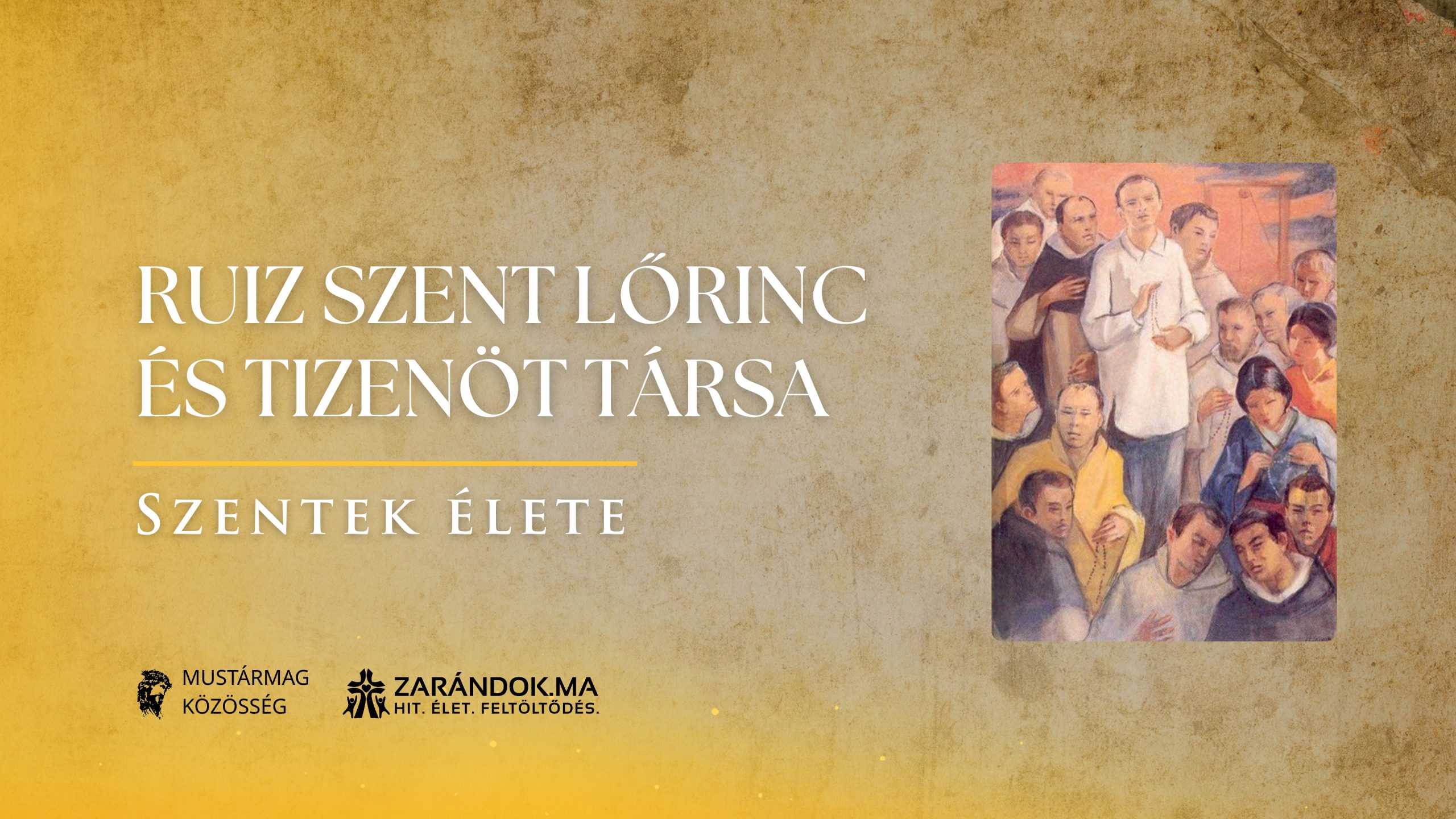Szentek elete 09.28 Ruiz Szent Lorinc es tizenot tarsa scaled