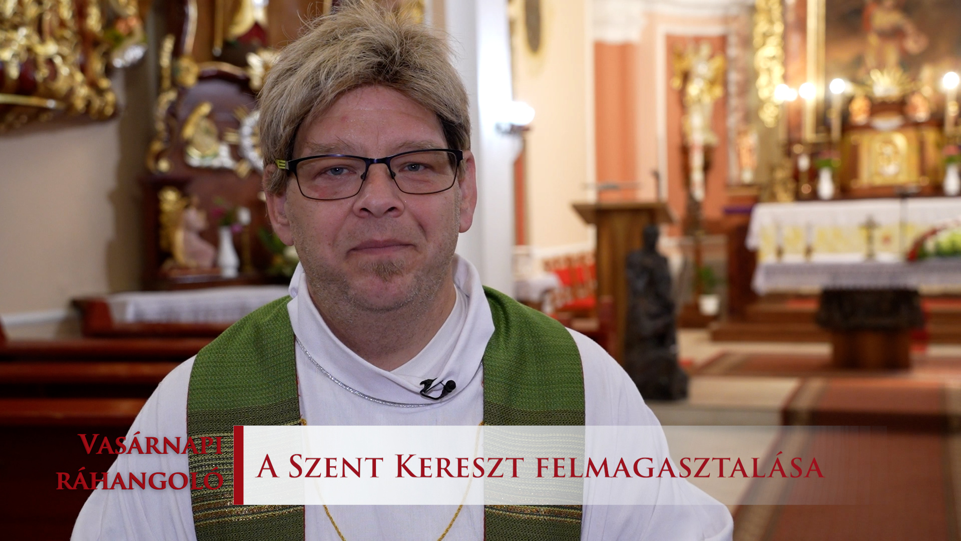 Vasárnapi ráhangoló: A Kereszt két szára 1 Vasarnapi rahangolo 2025. C ev A Szent Kereszt felmagasztalasa c 1