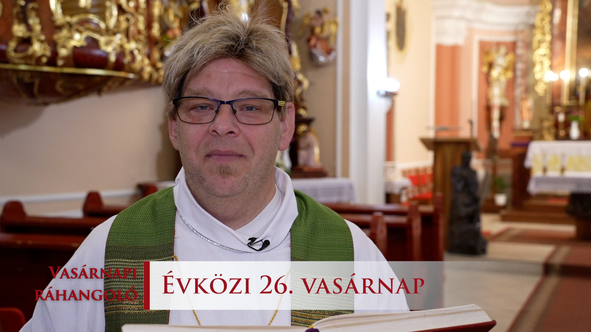 Vasárnapi ráhangoló: A „van” felelőssége 1 Vasarnapi rahangolo 2025. C ev Evkozi 26. vasarnap c