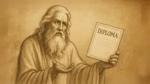 Miért nincs az Istennek PhD fokozata vagy professzori címe