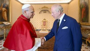 Történelmi pillanat: a pápa és a király együtt imádkoznak a Sixtus-kápolnában 8 Történelmi pillanat: a pápa és a király együtt imádkoznak a Sixtus-kápolnában