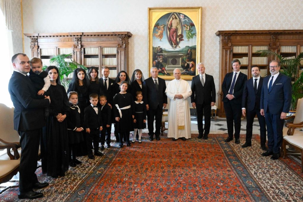 XIV. Leo papa Orban Viktor talalkozo 10