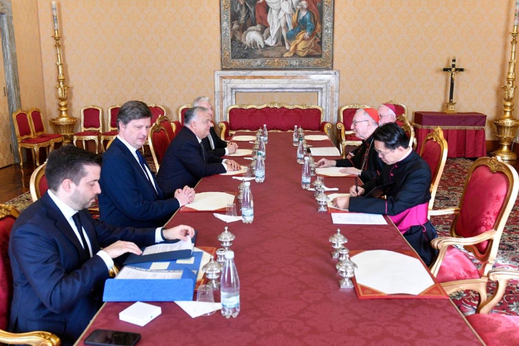 XIV. Leo papa Orban Viktor talalkozo 18