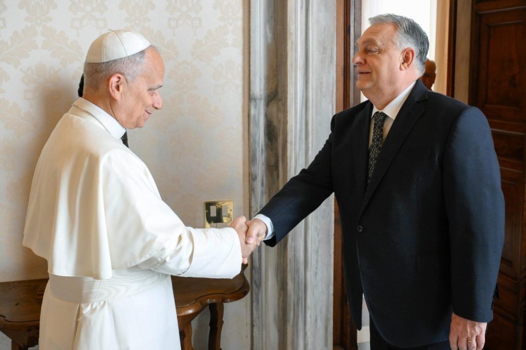 XIV. Leo papa Orban Viktor talalkozo 8