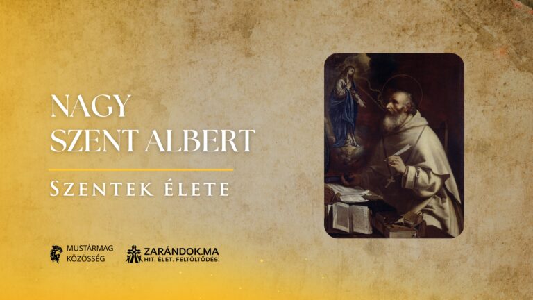 Nagy Szent Albert: „Minden tudomány szem, amellyel az ember Istent nézi” - Szentek élete 1 Nagy Szent Albert: „Minden tudomány szem, amellyel az ember Istent nézi” – Szentek élete