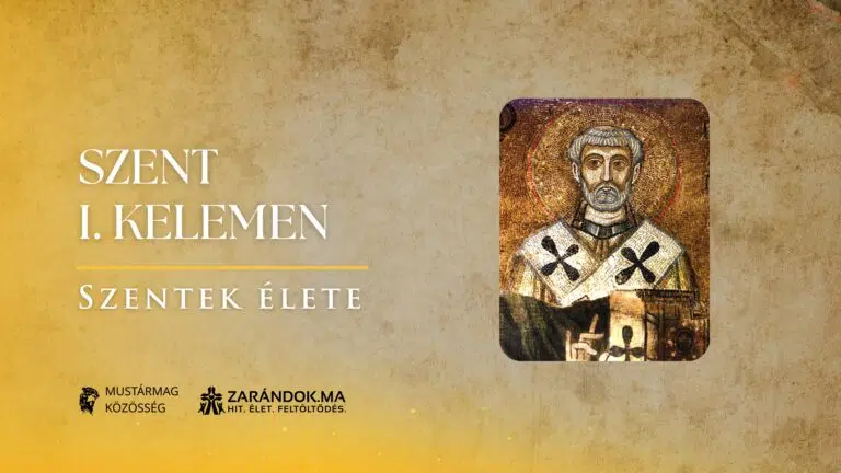 Szent I. Kelemen: A tengerbe vetett pásztor, aki az Egyház egységéért élt – Szentek élete