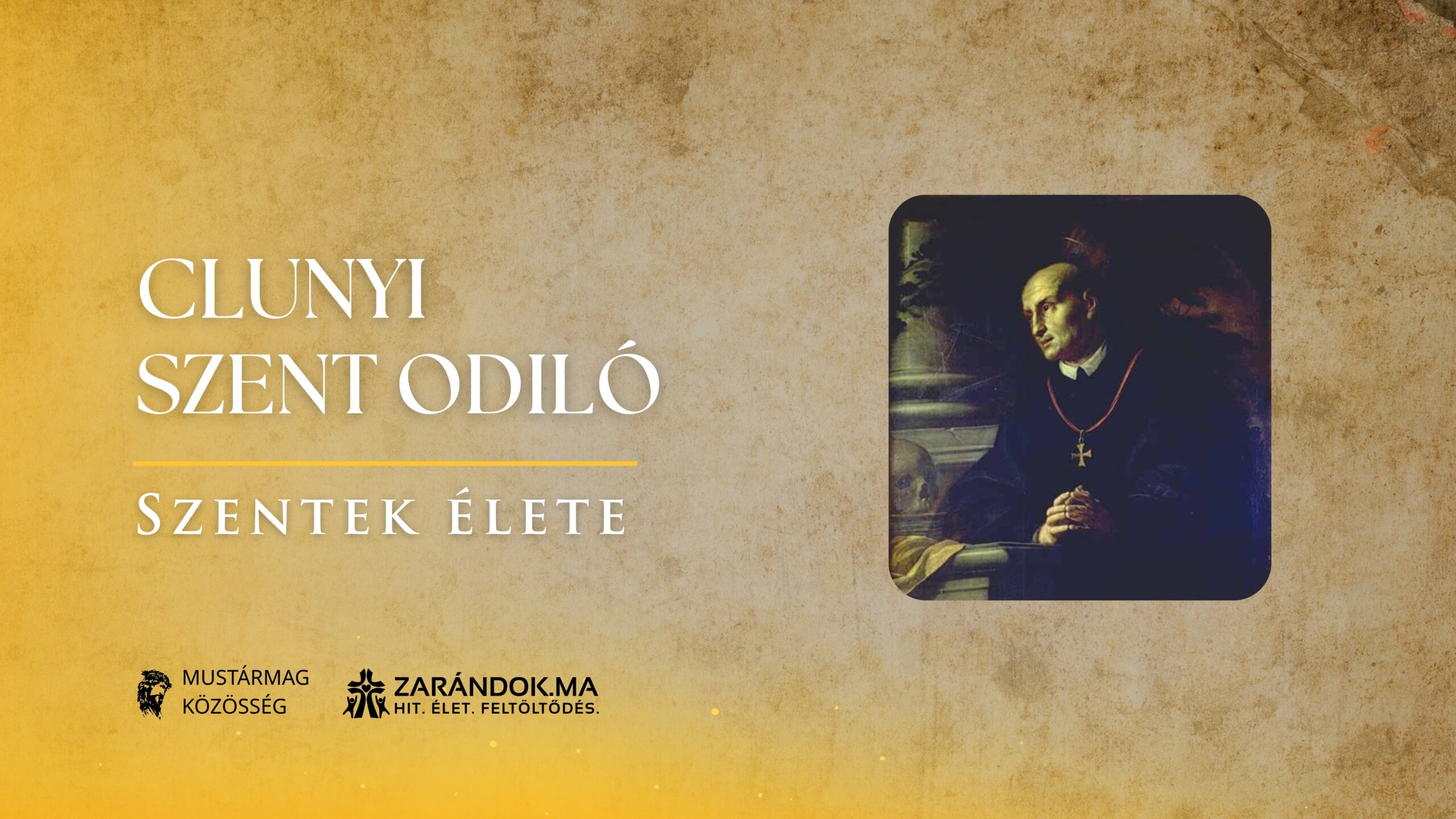 Szentek elete 01.01 Clunyi Szent Odilo scaled