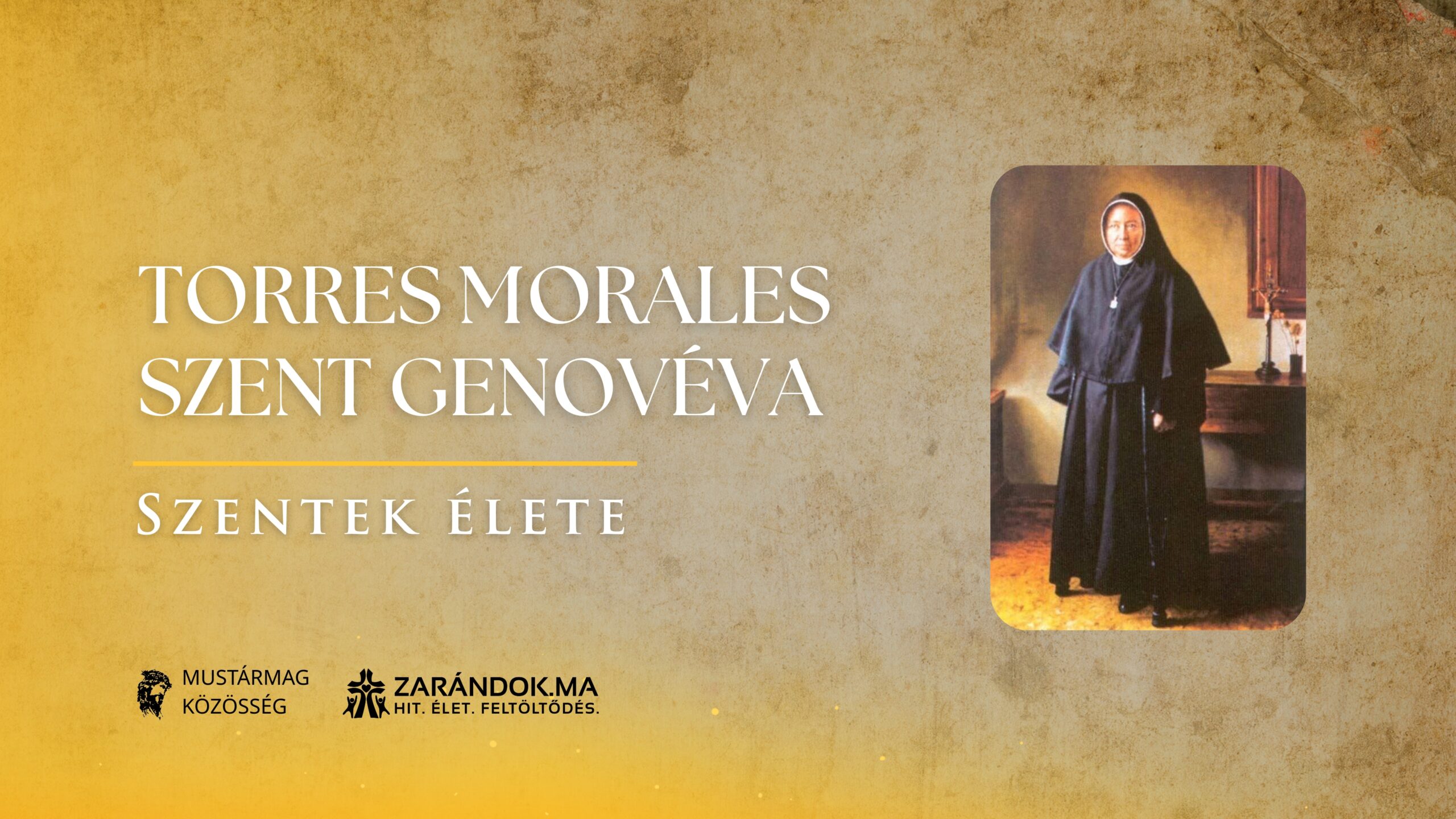Szentek elete 01.05 Torres Morales Szent Genoveva scaled