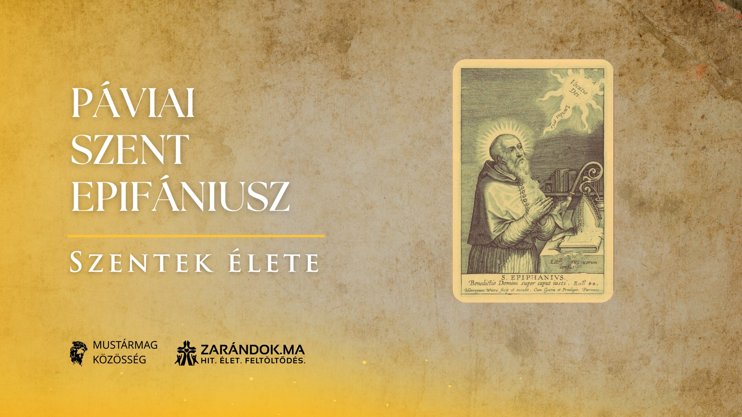 Szentek elete 01.21 Paviai Szent Epifaniusz scaled