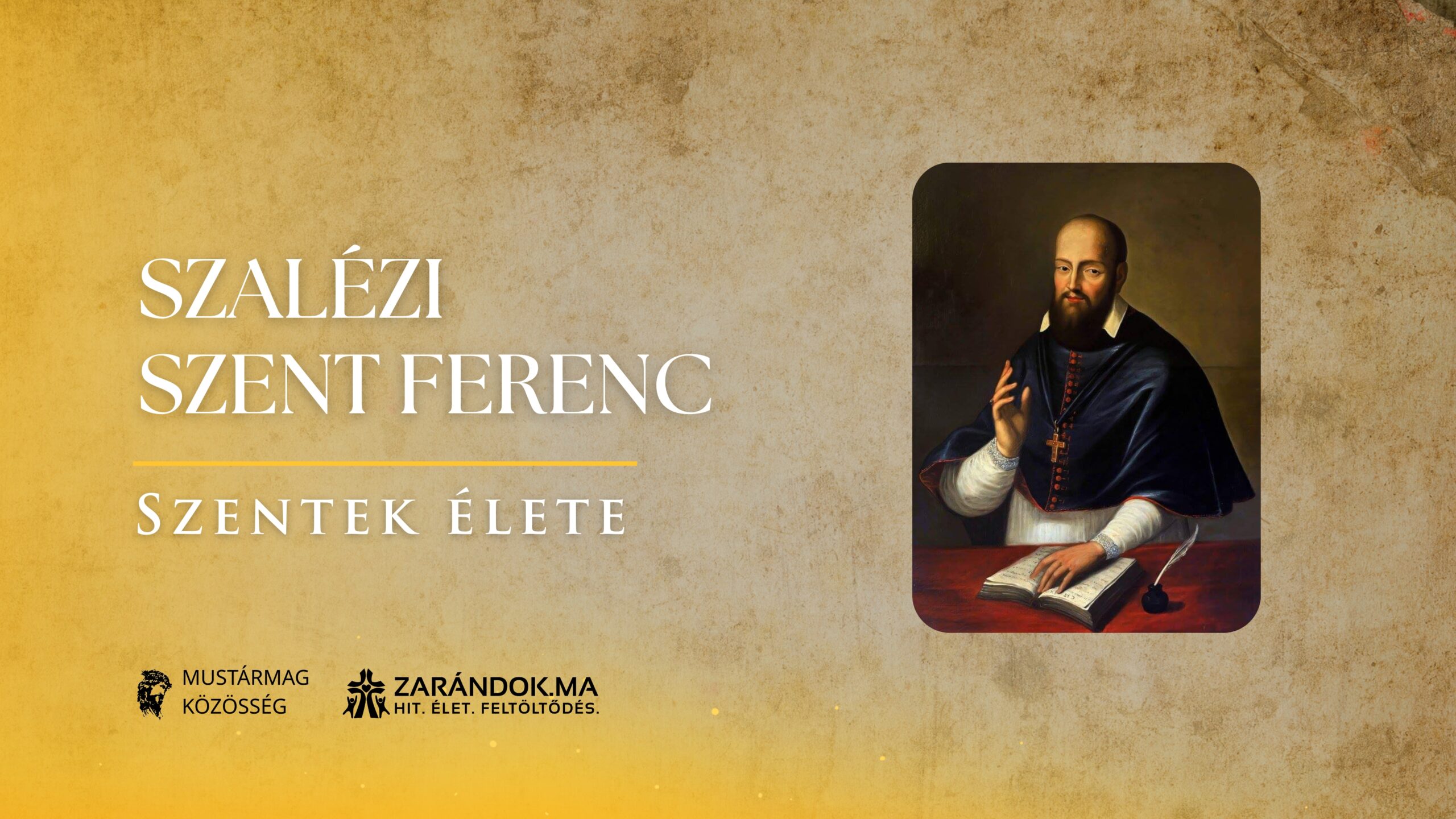 Szentek elete 01.24 Szalezi Szent Ferenc scaled