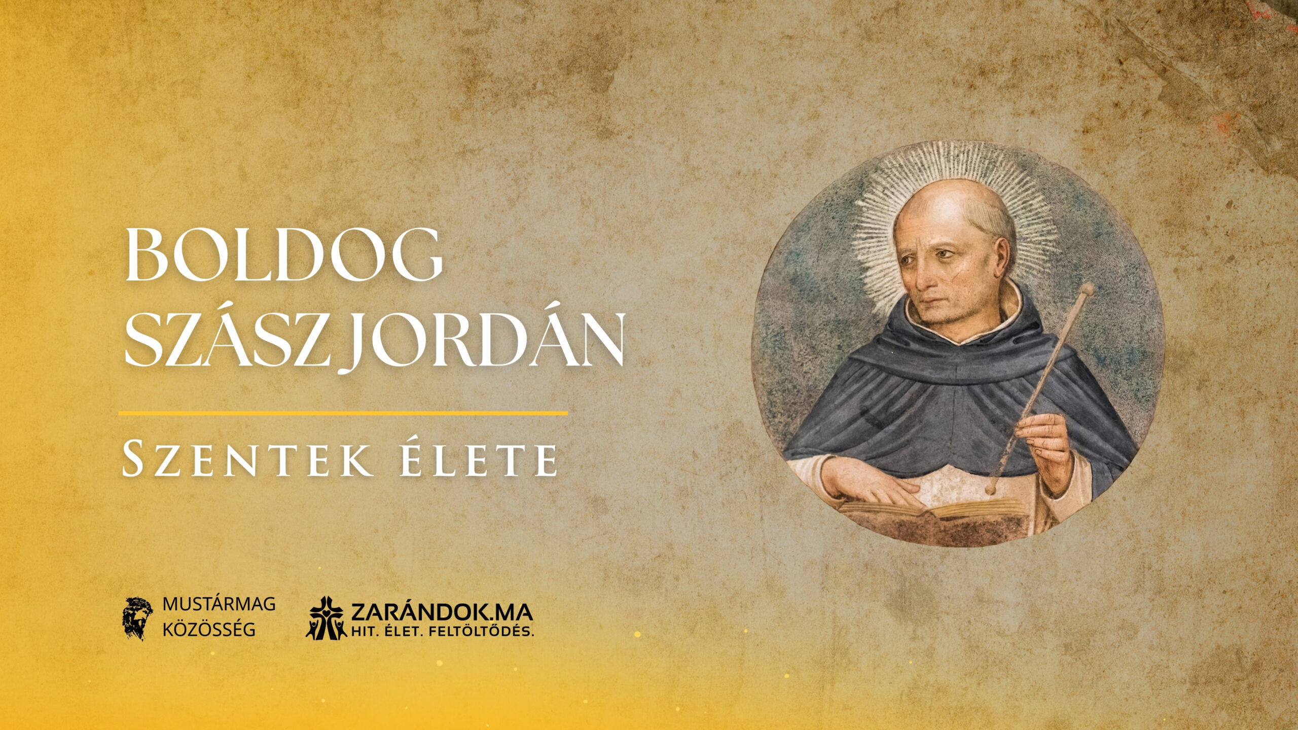 Szentek elete 02.15 Boldog Szasz Jordan scaled