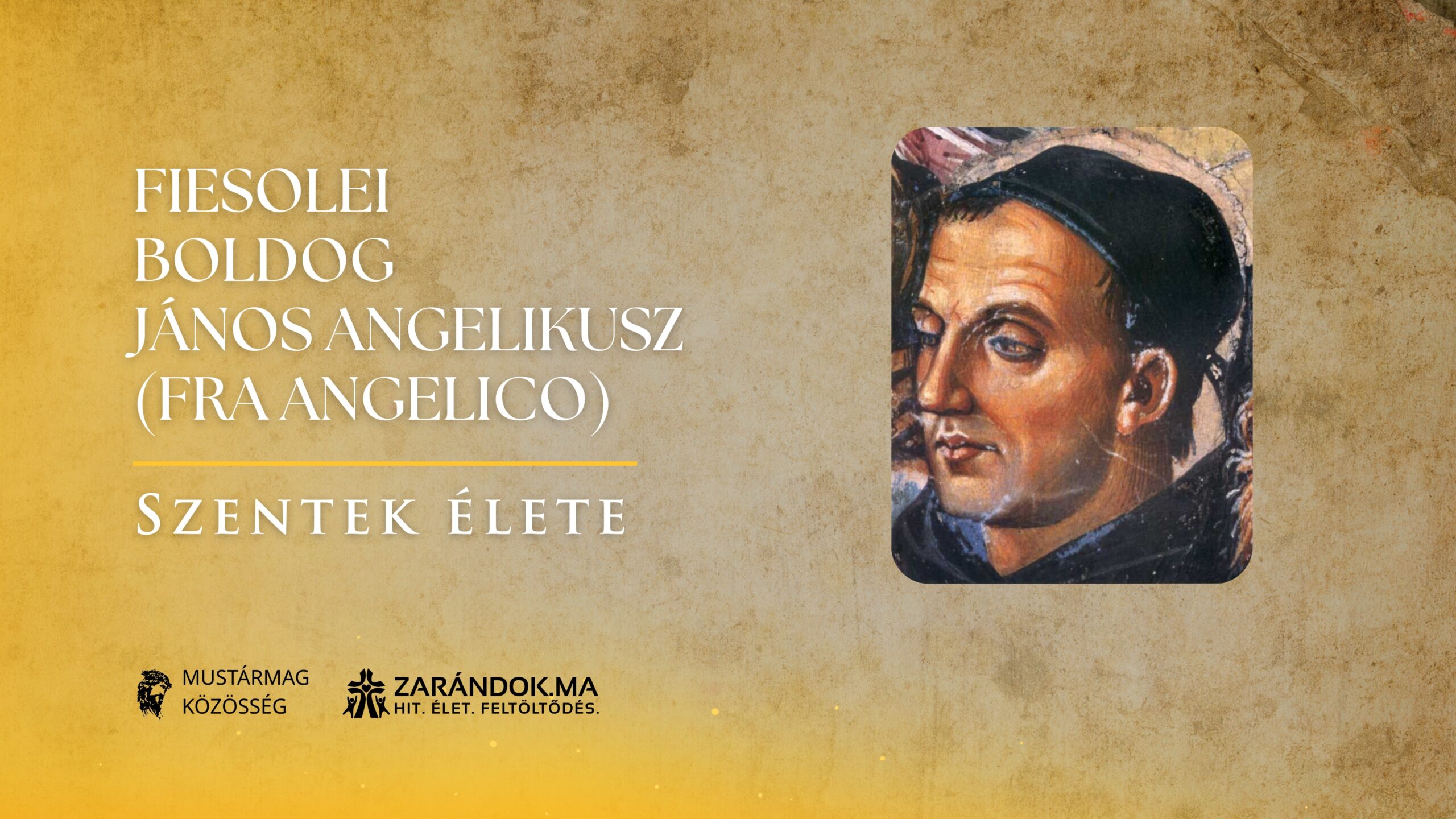 Szentek elete 02.18 Fiesolei Boldog Janos Angelikusz Fra Angelico scaled