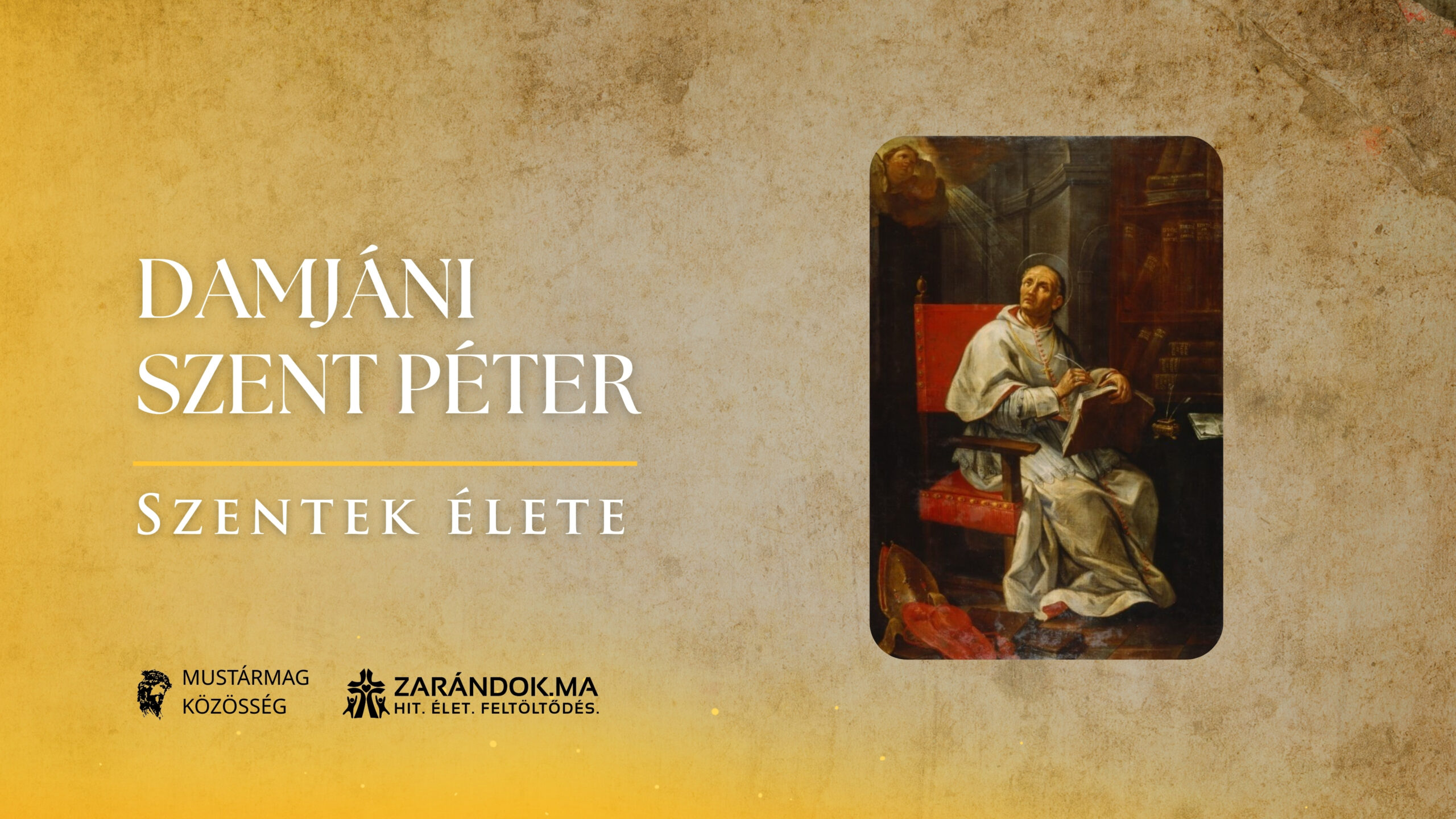 Szentek elete 02.21 Damjani Szent Peter scaled