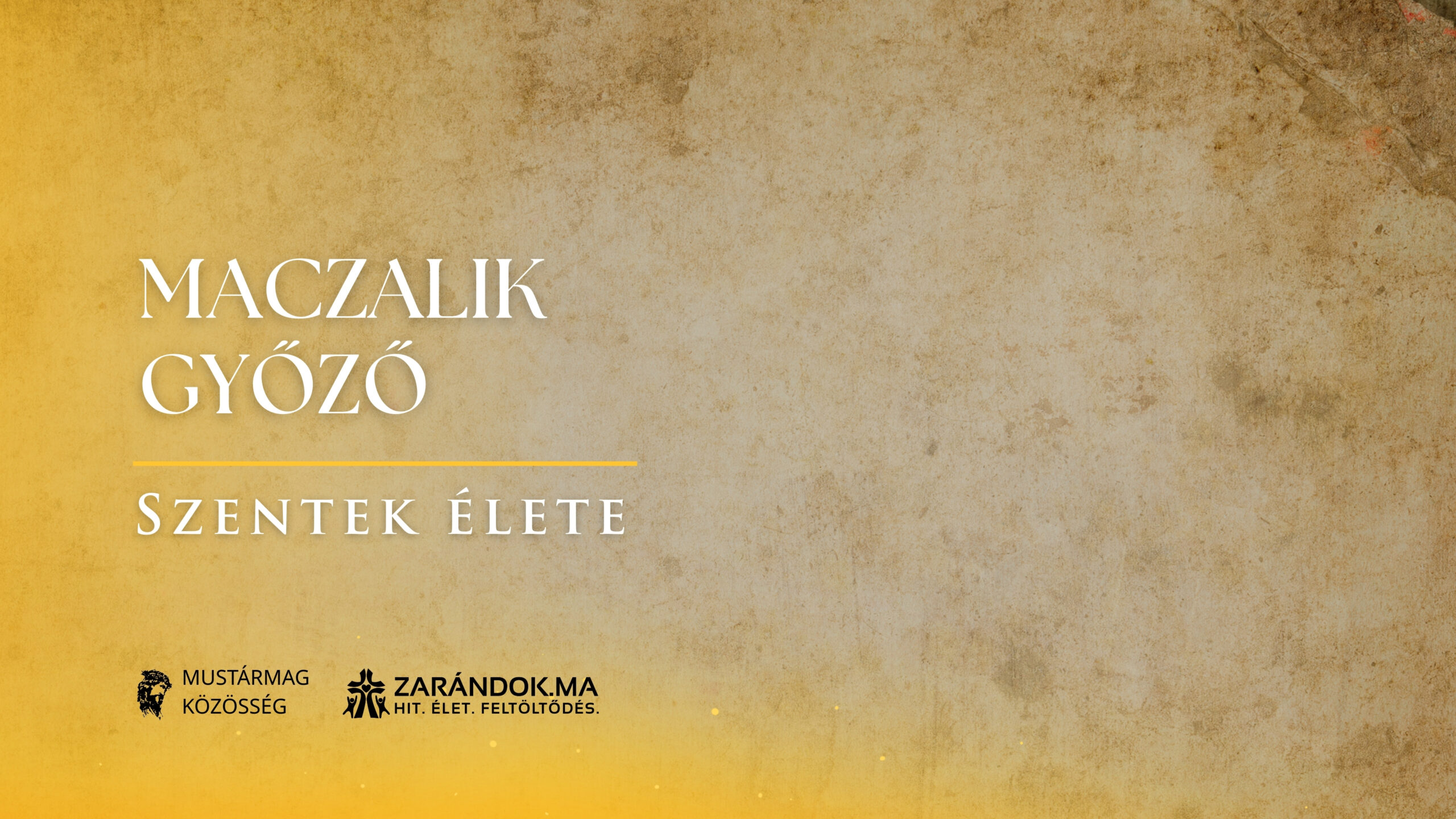 Macalik Győző: a Krisztus tüzét továbbadó pap, aki hűsége miatt vértanúvá lett – Szentek élete 1 Szentek elete 03.01 Maczalik Gyozo scaled