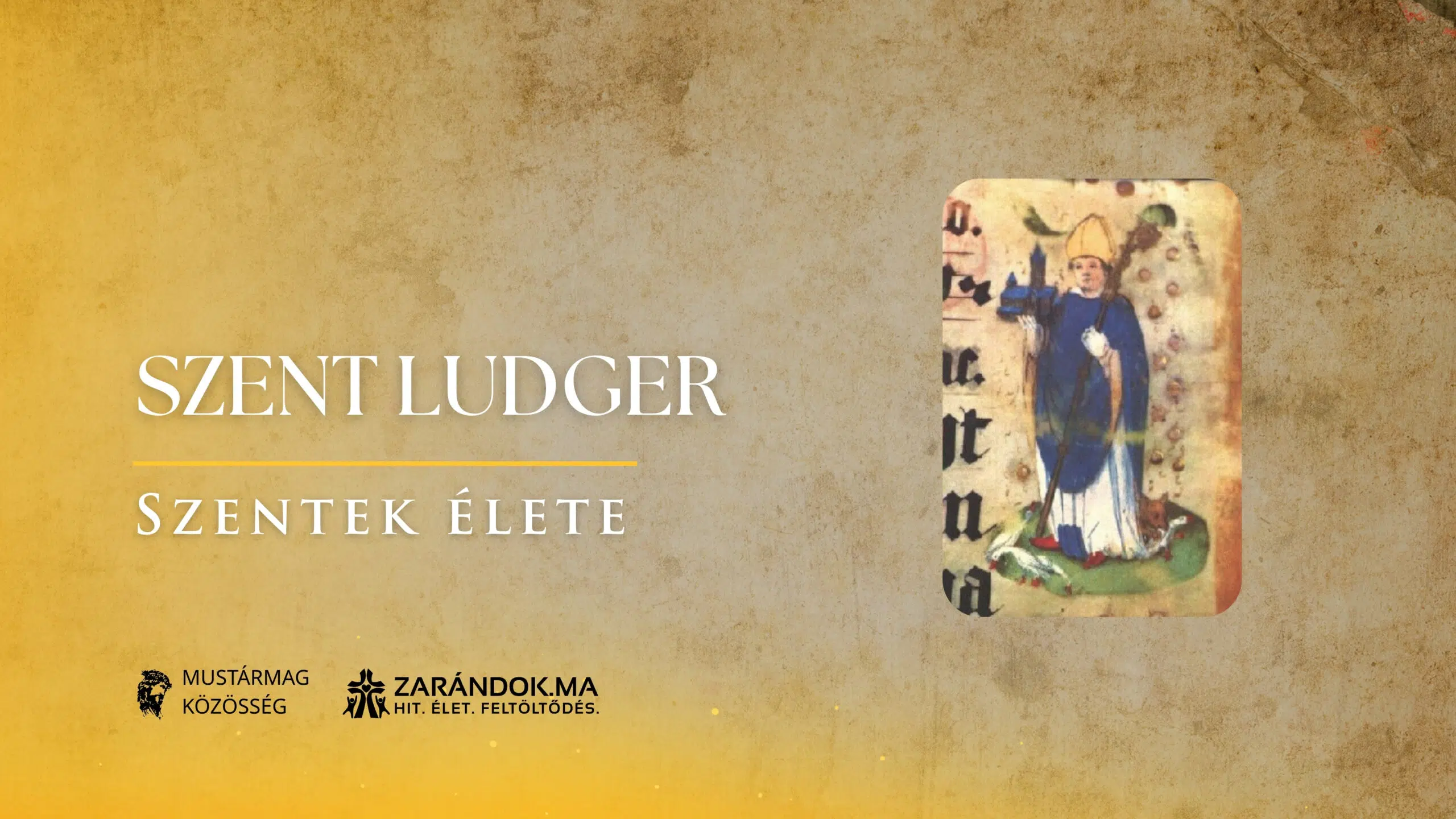 Szentek elete 03.26 Szent Ludger scaled