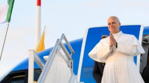 XVI. Leó pápa Monacóba látogat