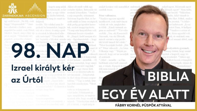 98. nap: Izrael királyt kér az Úrtól 1 BIY HU cover 98. nap