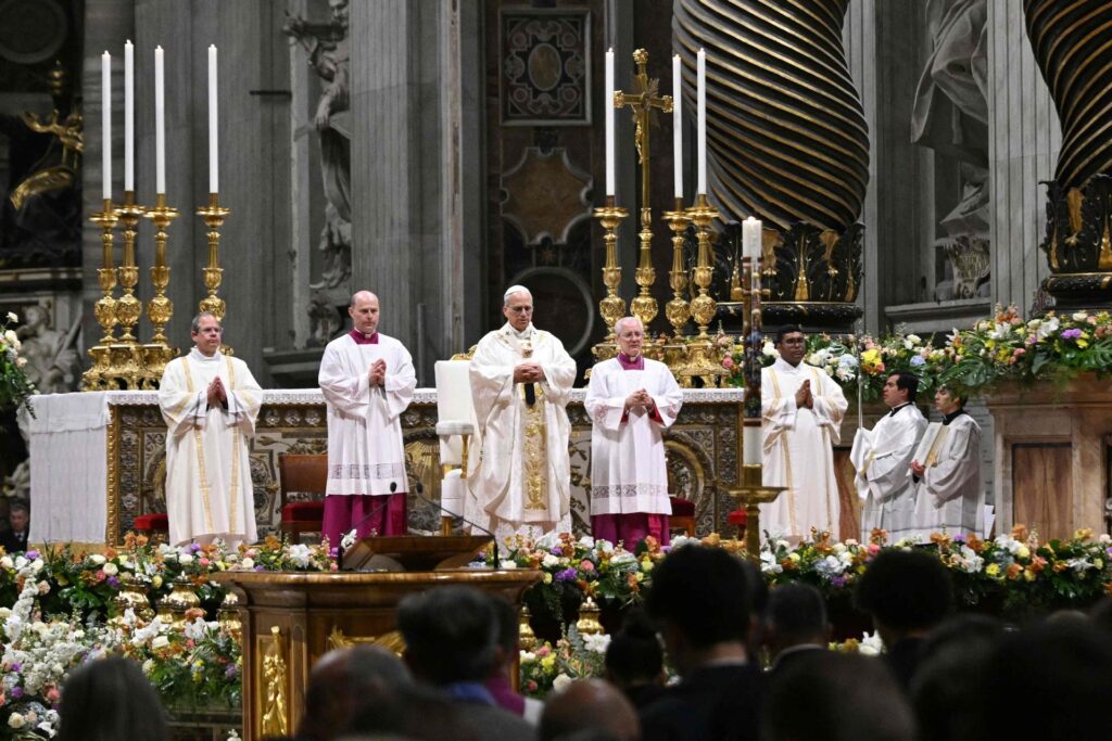 Leó pápa a húsvéti virrasztáson: Isten éltető szeretetét semmiféle kő nem tudja elzárni 2 XIV Leo papa husveti virrasztas 2026 3