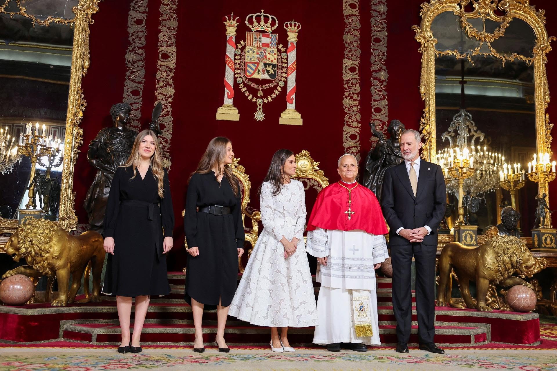 XIV. Leó pápa ünnepélyes fogadtatása a spanyol Királyi Palotában 1 714323877 1614301467370622 1253761993225814580 n
