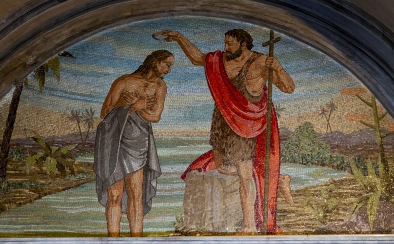 Jezus megkeresztelese Keresztelo Szent Janos Egyedi
