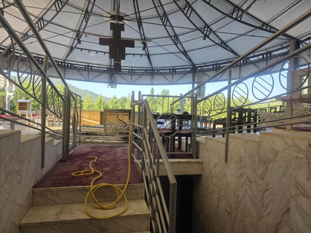 2026.07.28 Medjugorje vandalizmus 4