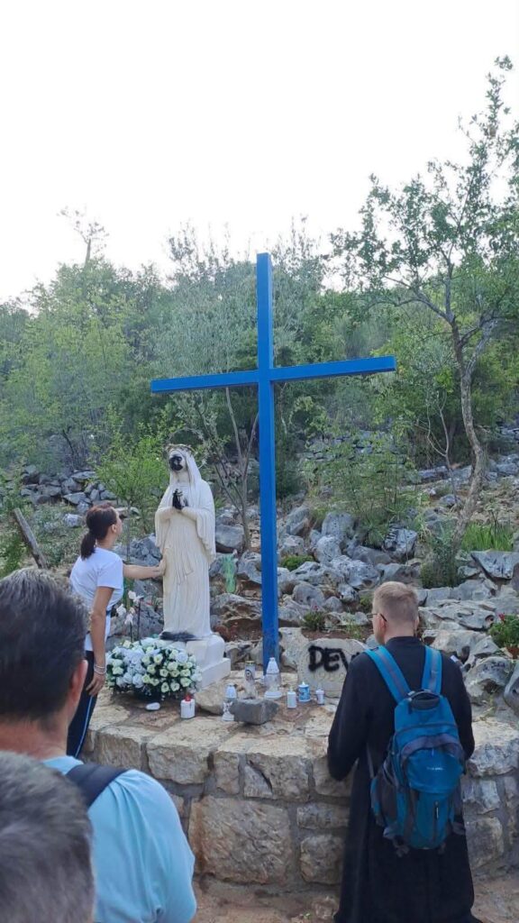 2026.07.28 Medjugorje vandalizmus 6