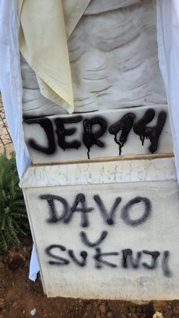 2026.07.28 Medjugorje vandalizmus 8