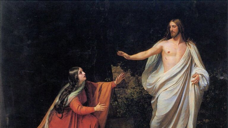 Szent Mária Magdolna, a feltámadás első tanúja 1 Ivanov Alexander The Appearance of Christ to Mary Magdalene