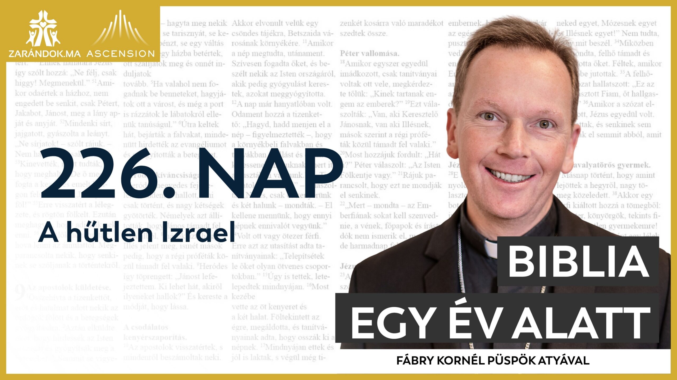 226. nap: A hűtlen Izrael 1 BIY HU cover 226. nap scaled
