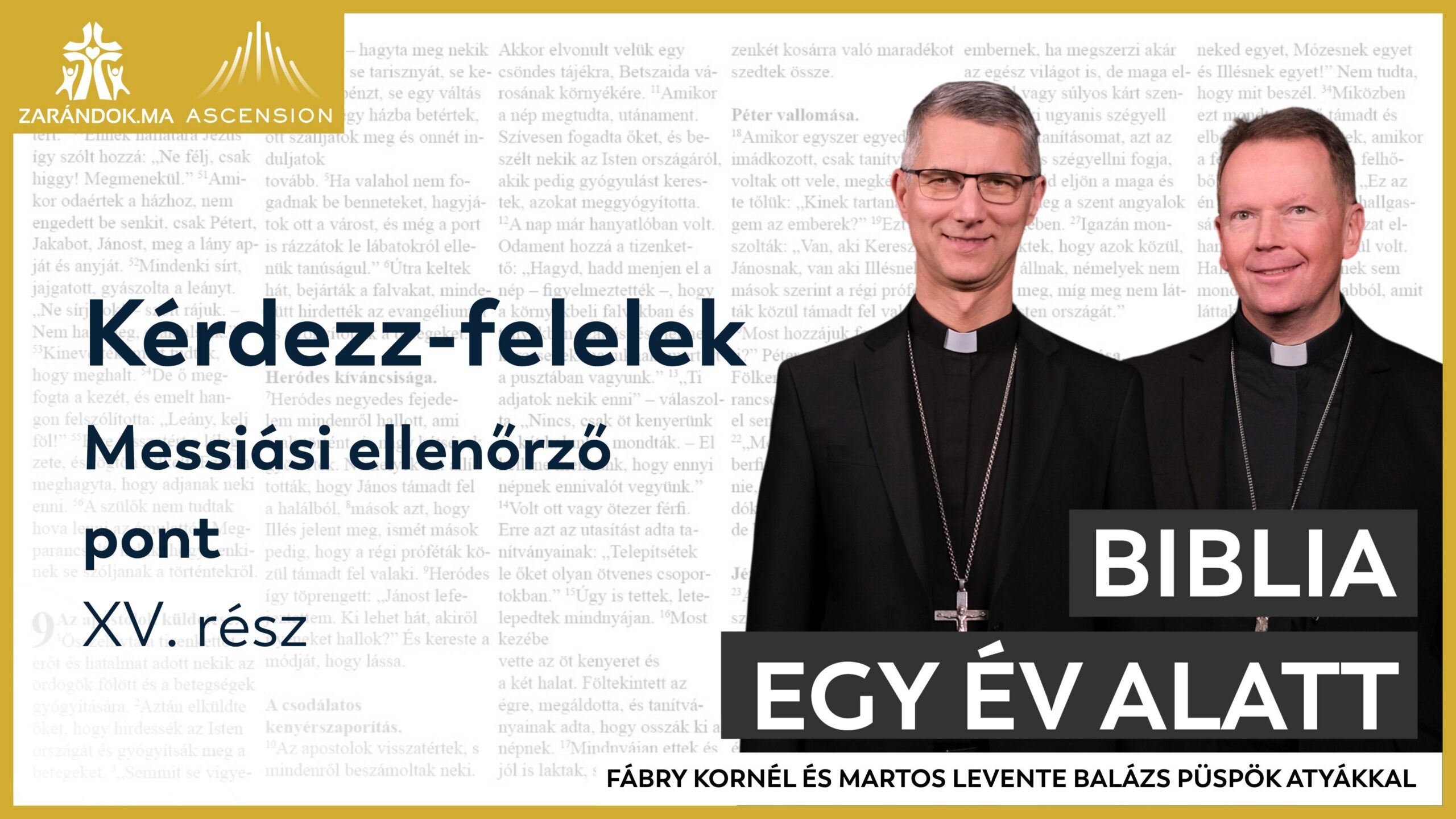 „Értetek és sokakért” – Kérdezz–felelek a Biblia egy év alatt podcastben 1 BIY HU cover kerdezz felelek 15 scaled