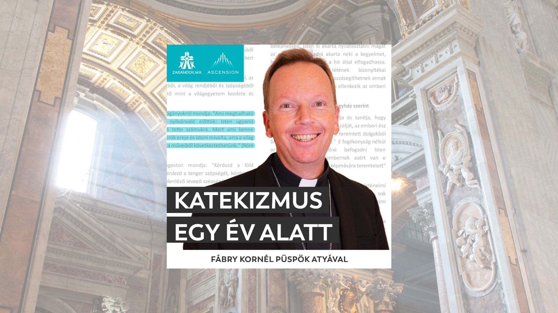 2027-ben indul a Katekizmus egy év alatt podcast Fábry Kornél püspökkel 1 CIY cover cikk