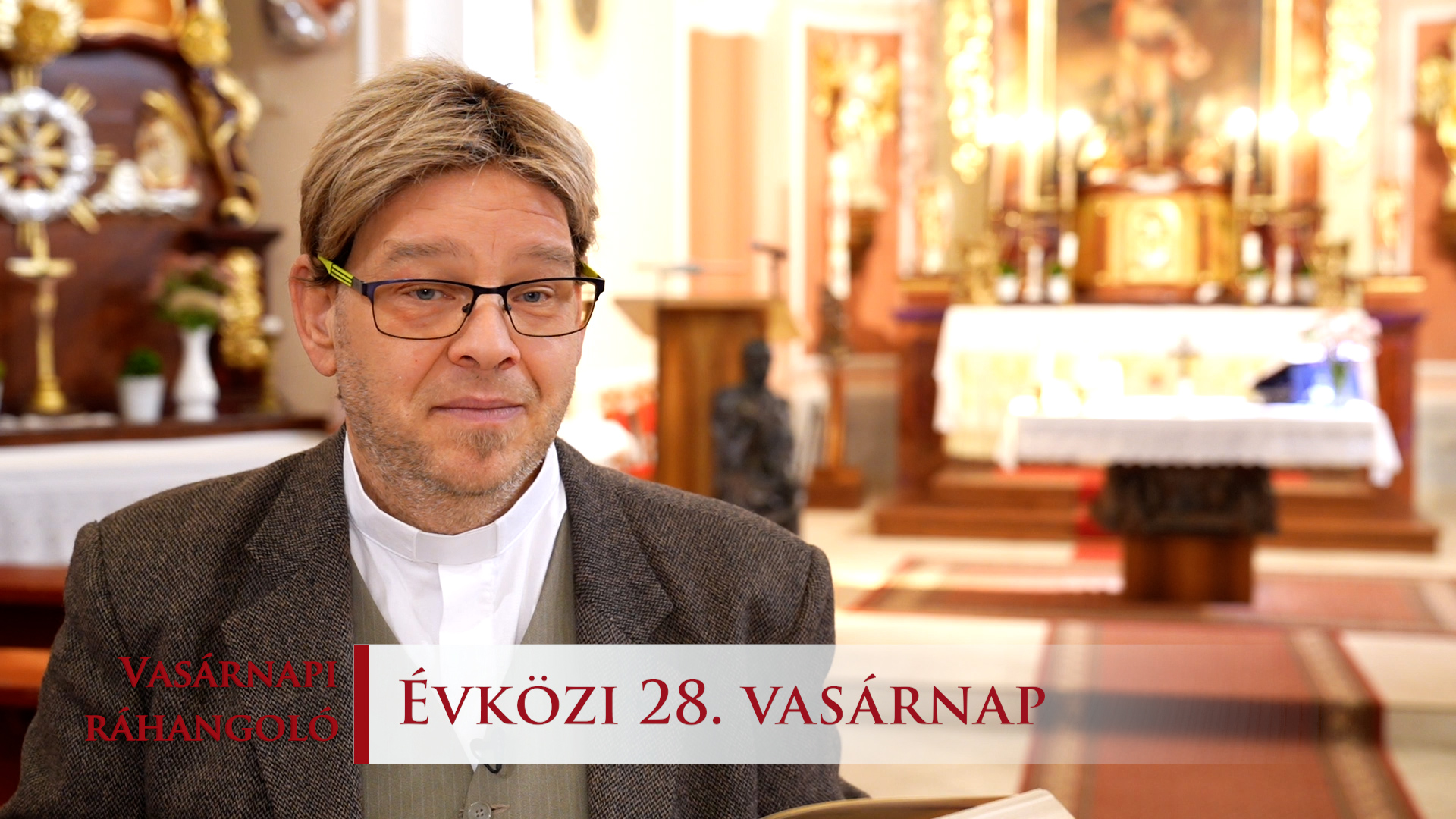 Amikor lehull a lepel – Vasárnapi ráhangoló 1 Vasarnapi rahangolo 2026. A ev Evkozi 28. vasarnap c